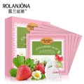 Rolanjona strawberry whitening nourish silk facial mask 