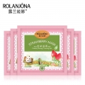 Rolanjona strawberry whitening nourish silk facial mask 