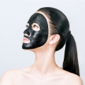 Shining clear moisturizing star sky black mask 