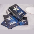 Shining clear moisturizing star sky black mask 