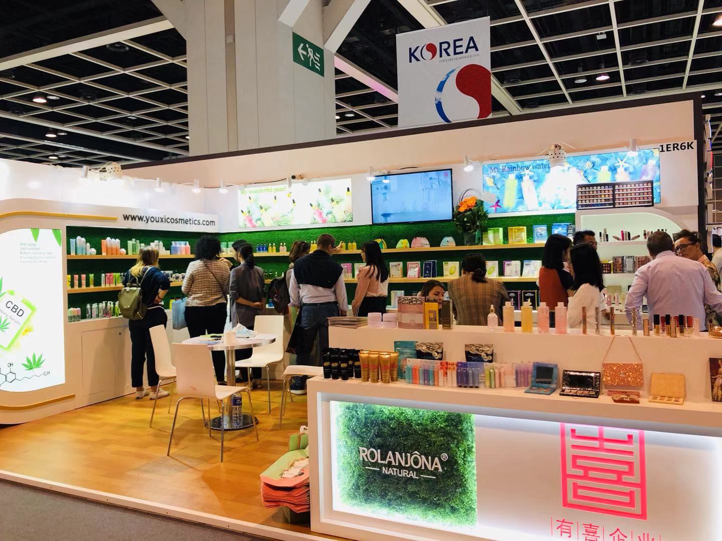 2019 COSMOPROF ASIA--YOUXI COSMETICS IN HONGKONG